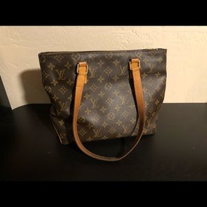 Louis Vuitton Cabas Piano Mono Bag Authentic.
